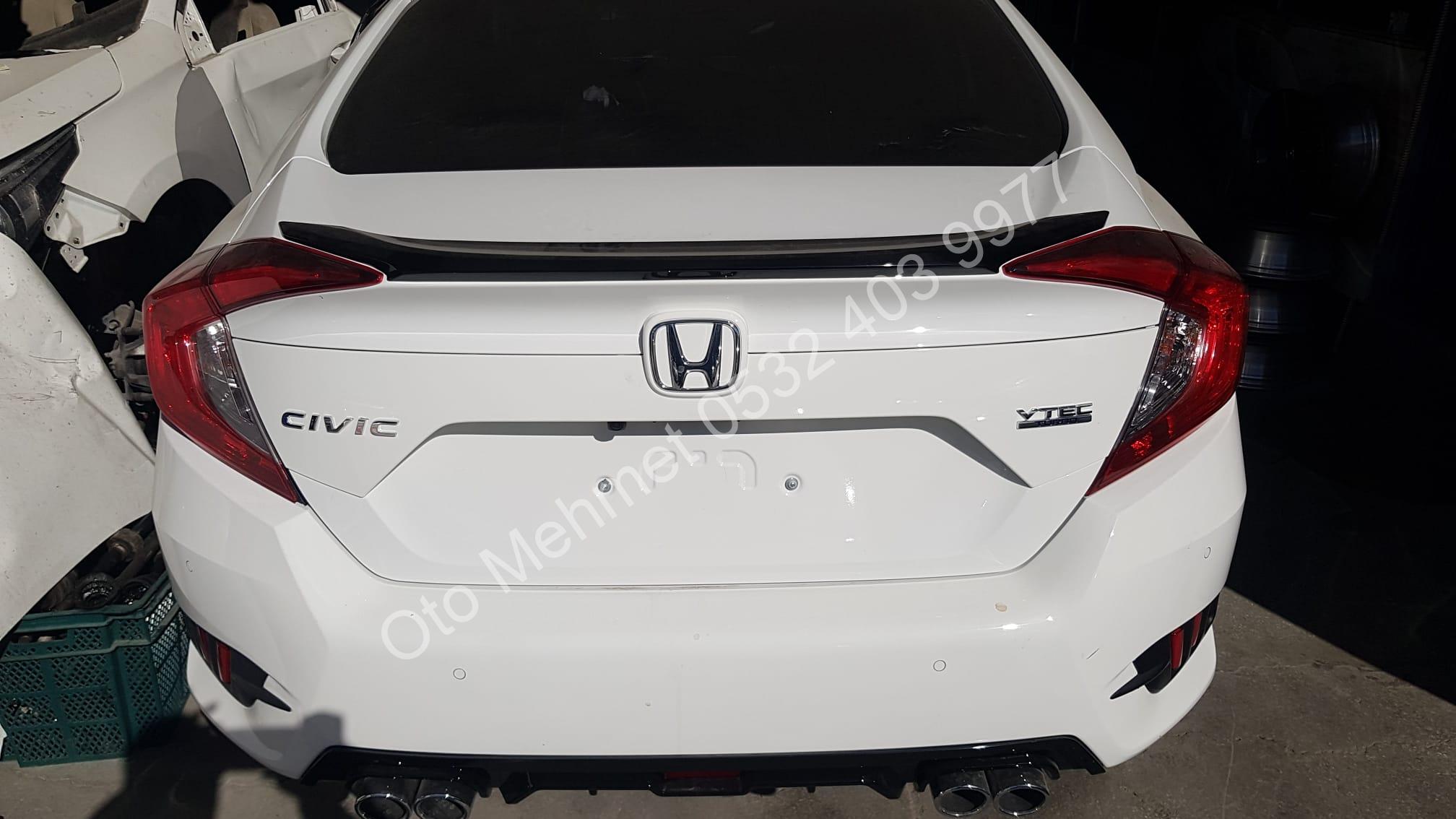 Honda Civic Çıkma 2016-2020 Bagaj Kapağı