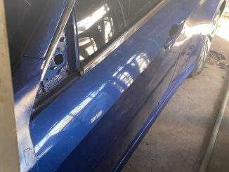 Honda Civic 2012-2016 FC5 Çıkma Mavi Sol Ön Kapı