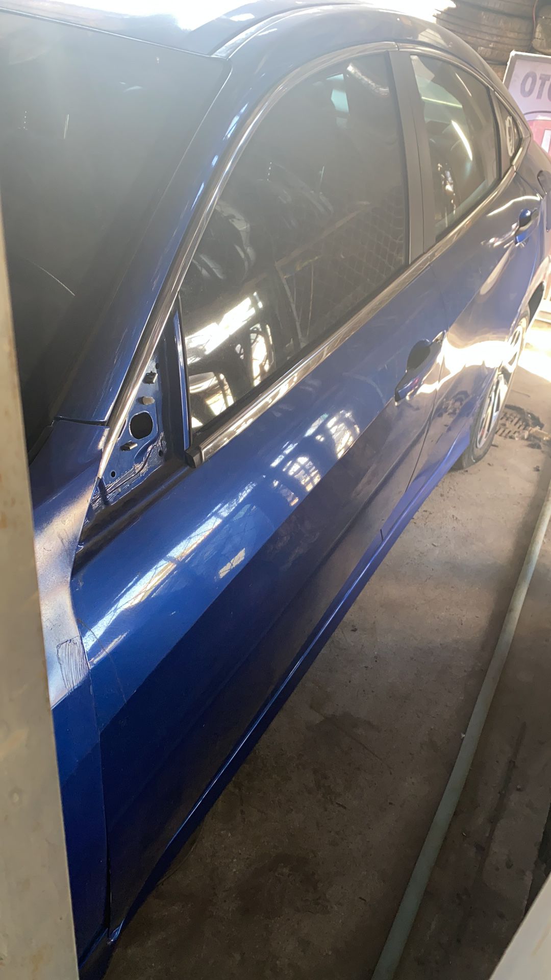 Honda Civic 2012-2016 FC5 Çıkma Mavi Sol Ön Kapı