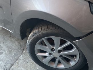 Toyota Corolla 2013-2018 Çıkma Füme Sağ Ön Çamurluk