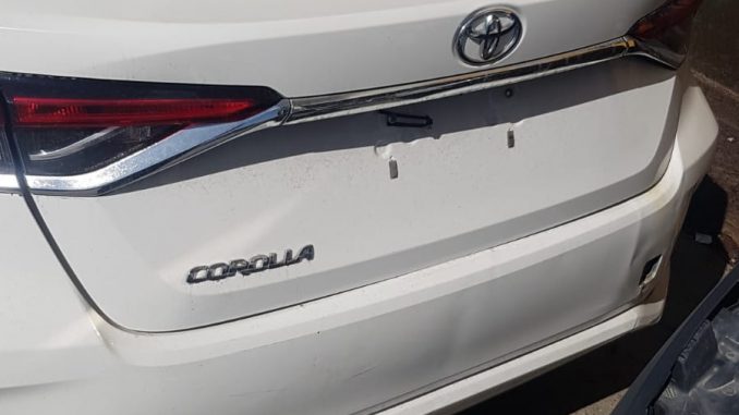 Toyota Corolla 2019-2021 Çıkma Beyaz Arka Bagaj